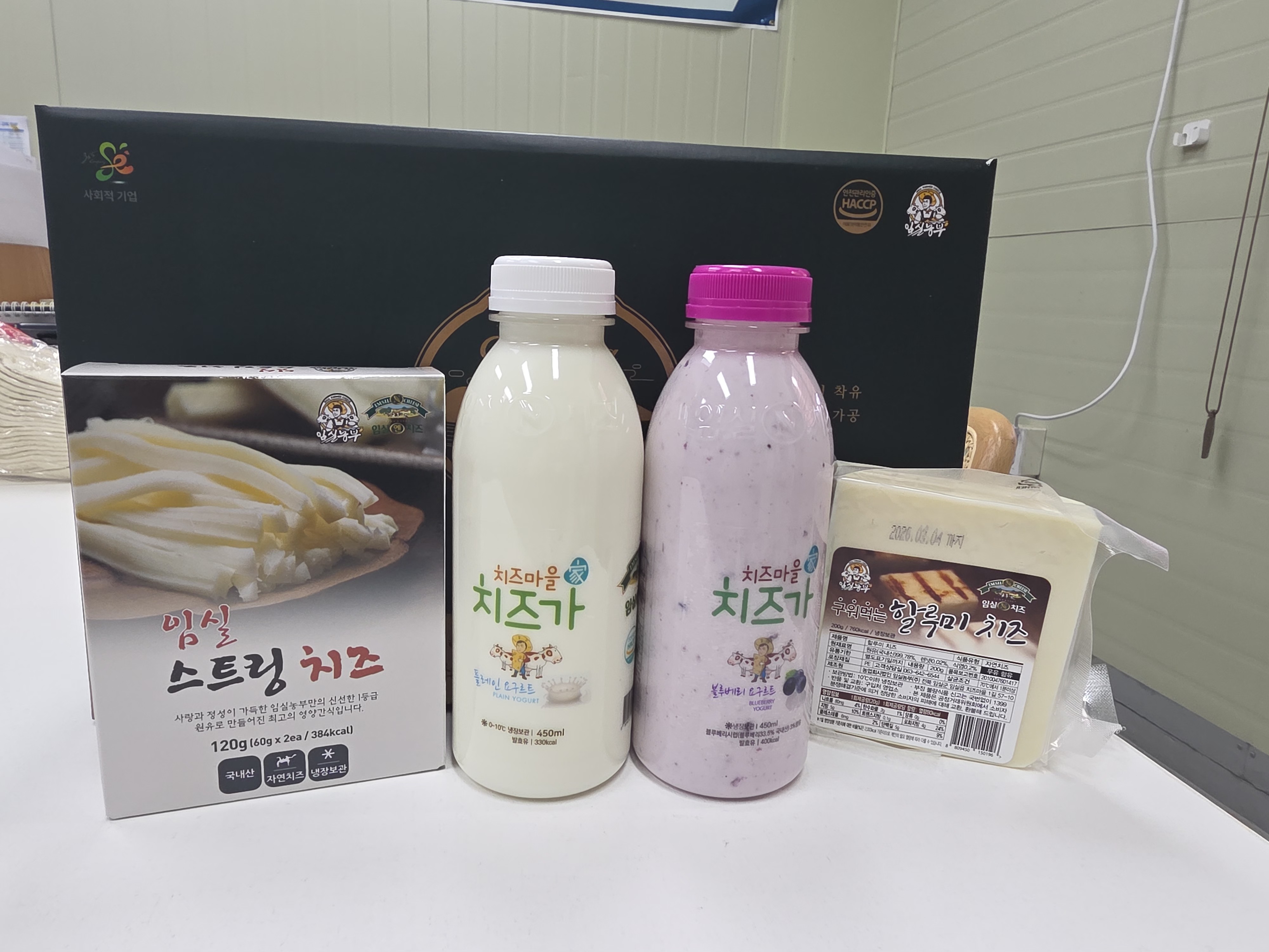 [생생+][임실농부]치즈요거트 선물세트 4호_사회적기업